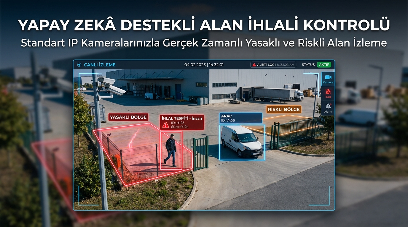 Yapay Zekâ Destekli Alan İhlali Kontrolü